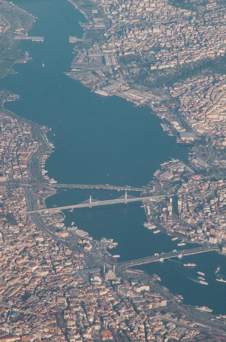 Mellemlanding i istanbul.