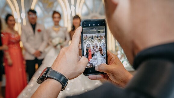 Smartphones til bryllupper