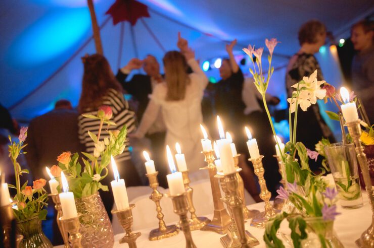 Stemningsbillede fra konfirmationsfest