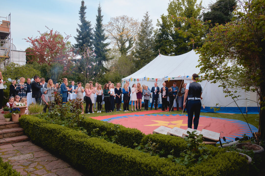 Stemningsbillede fra konfirmationsfest