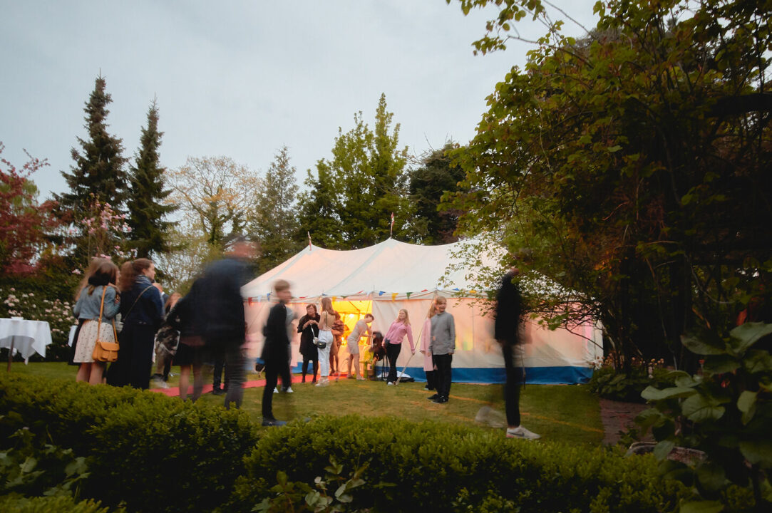 Stemningsbillede fra konfirmationsfest