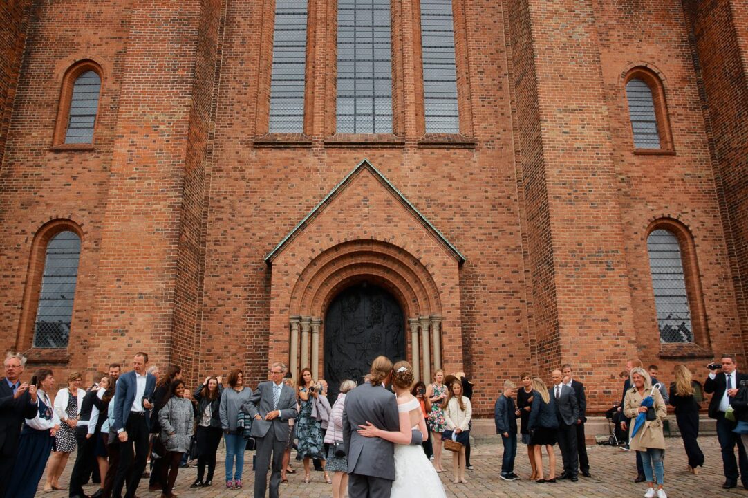 Bryllupsfotograf Roskilde - Vielse i Roskilde Domkirke