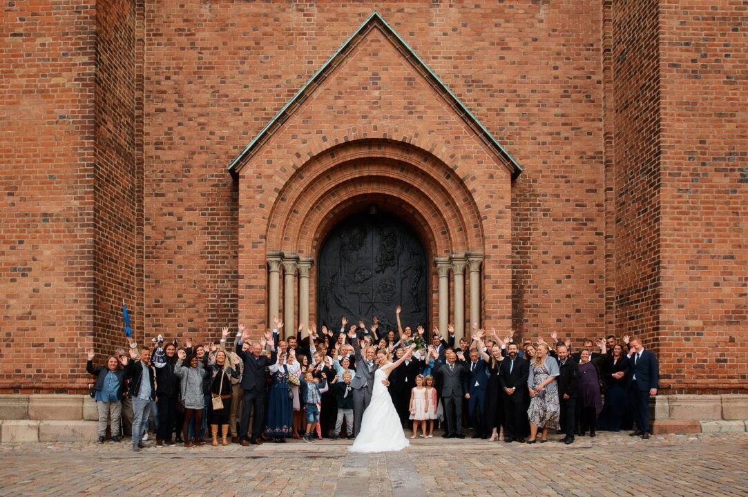 Bryllupsfotograf Roskilde - Vielse i Roskilde Domkirke