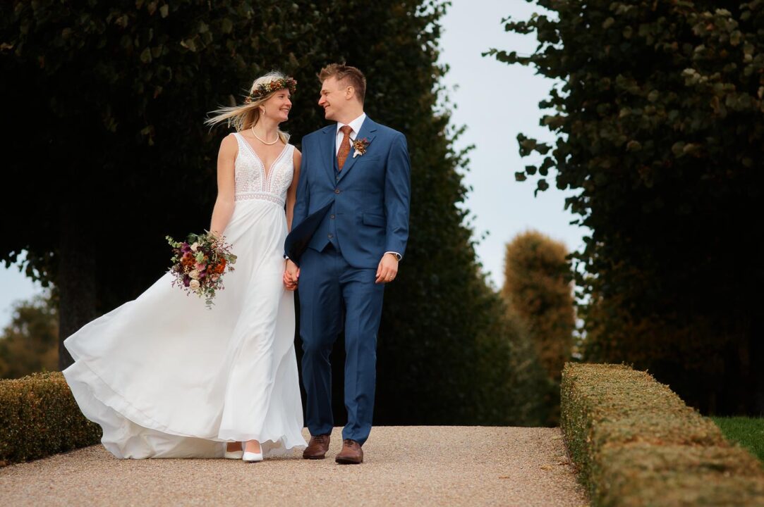 Fotograf til bryllup - bryllupsportræt - Frederiksborg