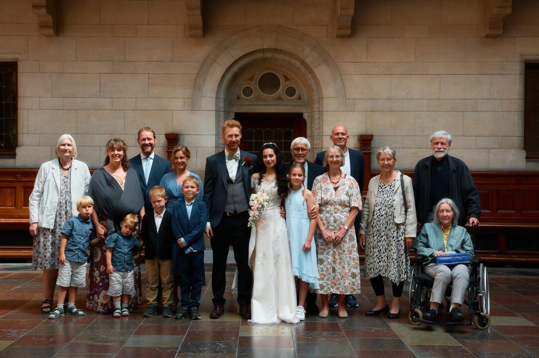 Bryllupsfotograf til rådhusbryllup på Sjælland